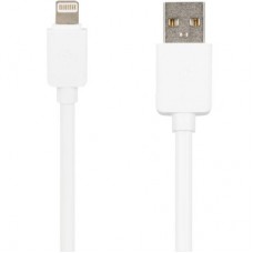 Зарядний пристрій Gelius Pro Apollo GP-CC01 2 USB 3.1 A + Cable iPhone X White (71433) - Фото