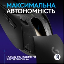 Мышка Logitech G309 Lightspeed Wireless/Bluetooth Black (910-007199) - Фото