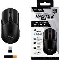 Мышка HyperX Pulsefire Haste 2 Core Wireless Black (8R2E6AA) - Фото