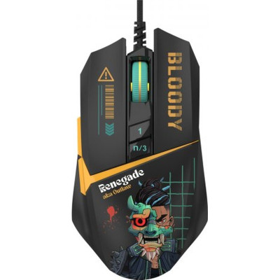 Мышка A4Tech W63 Max USB Renegade Midnight (4711422003710)