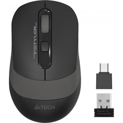 Мышка A4Tech FG10CS Air2 Wireless Stone Grey (4711421997904)