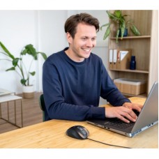 Мишка Trust Fyda Comfortable ECO USB Black-GREY (24728) - Фото