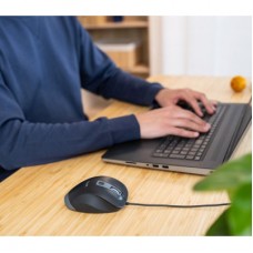 Мишка Trust Fyda Comfortable ECO USB Black-GREY (24728) - Фото