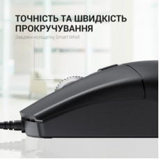 Мишка OfficePro M115 USB Black (M115) - Фото