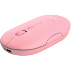 Мышка Trust Puck Wireless/Bluetooth Silent Pink (24125) - Фото