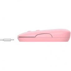 Мышка Trust Puck Wireless/Bluetooth Silent Pink (24125) - Фото