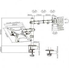 Кронштейн HiSmart HS082413 - Фото