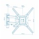 Кронштейн Walfix R-383B Кронштейн Walfix R-383B