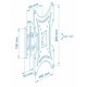 Кронштейн Walfix R-323B Кронштейн Walfix R-323B