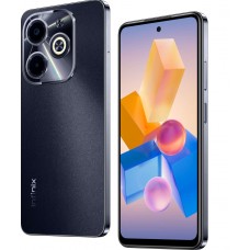 Мобільний телефон Infinix Hot 40i 8/128 Gb NFC Starlit Black (4894947012860) - Фото