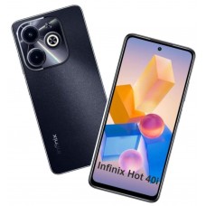 Мобільний телефон Infinix Hot 40i 8/128 Gb NFC Starlit Black (4894947012860) - Фото