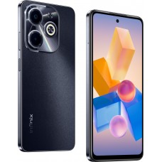 Мобільний телефон Infinix Hot 40i 8/128 Gb NFC Starlit Black (4894947012860) - Фото