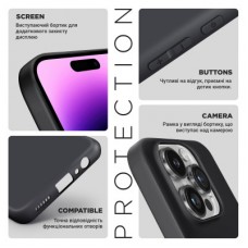 Чехол для мобильного телефона Armorstandart Matte Slim Fit Xiaomi Redmi A7 Pro 4G Black (ARM91091) - Фото