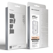 Чохол для мобільного телефона Armorstandart Unit Stand Apple iPhone 16 Grey (ARM78728) Чохол для мобільного телефона Armorstandart Unit Stand Apple iPhone 16 Grey (ARM78728) - Фото