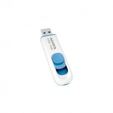 USB флешнакопичувач ADATA 16 GB C008 White USB 2.0 (AC008-16G-RWE) - Фото