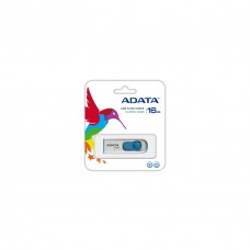 USB флешнакопичувач ADATA 16 GB C008 White USB 2.0 (AC008-16G-RWE) - Фото