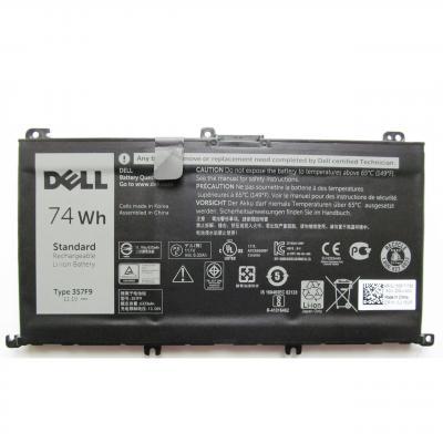 Акумулятор для ноутбука Dell Inspiron 15-7559 357F9, 74 Wh (6333mAh), 6cell, 11.1V, Li-ion (A47442)