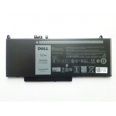 Акумулятор для ноутбука Dell Latitude E5570 6MT4T, 7750 mAh (62Wh), 4cell, 7.6V, Li-ion (A47176)