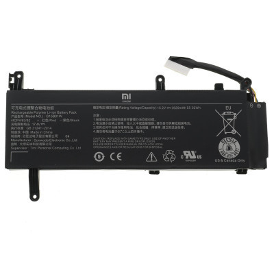 Акумулятор для ноутбука Xiaomi G15B01W (Mi Gaming Laptop 2019), 3620 mAh (55.02Wh), 4cell, 1 (A47640)