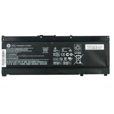 Акумулятор для ноутбука HP Pavilion 15-cx SR03XL, 4550 mAh (52.5Wh), 3cell,11.55V, Li-ion (A47553)