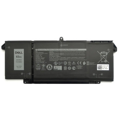 Акумулятор для ноутбука Dell Latitude 7320 7FMXV, 63 Wh (3941 mAh), 4cell, 15.2V, Li-ion (A47871)