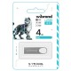 USB флеш накопитель Wibrand 4GB Irbis Silver USB 2.0 (WI2.0/IR4U3S) USB флеш накопитель Wibrand 4GB Irbis Silver USB 2.0 (WI2.0/IR4U3S)