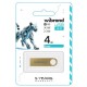 USB флеш накопитель Wibrand 4GB Puma Gold USB 2.0 (WI2.0/PU4U1G)