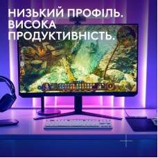 Клавіатура Logitech G515 TKL Lightspeed Tactile Bluetooth UA White (920-012539) - Фото