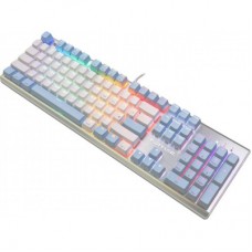 Клавіатура A4Tech FS100 RGB FS Switch USB Icy Blue (4711422004069) - Фото