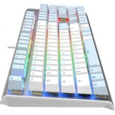 Клавіатура A4Tech FS100 RGB FS Switch USB Icy Blue (4711422004069) - Фото