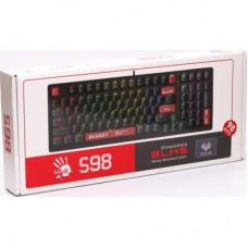 Клавіатура A4Tech Bloody S98 RGB BLMS Red USB Bloody Red (4711421991674) - Фото