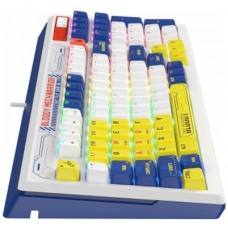 Клавіатура A4Tech Bloody B950 RGB LK Libra USB Warrior Blue (4711421995382) - Фото