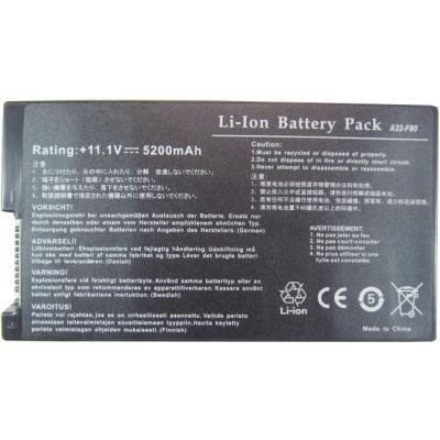 Акумулятор для ноутбука AlSoft Asus A32-F80 5200 mAh 6cell 11.1V Li-ion (A41439)