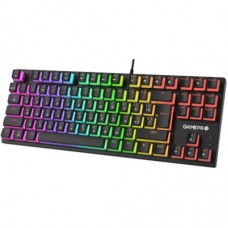 Клавіатура GamePro MK80B RGB Blue Switch USB Black (MK80B) - Фото