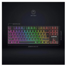 Клавіатура GamePro MK80B RGB Blue Switch USB Black (MK80B) - Фото