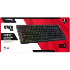 Клавіатура HyperX Alloy Rise 75 PBT HX Red USB UA Black (7G7A4AA) - Фото