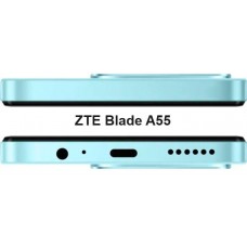 Смартфон ZTE Blade A55 4/128GB Blue ( ЗТЕ А55) - Фото