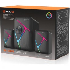 Акустична система REAL-EL M-320 Black (EL121300014) - Фото