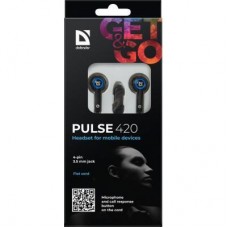 Наушники Defender Pulse 420 Blue (63423) - Фото