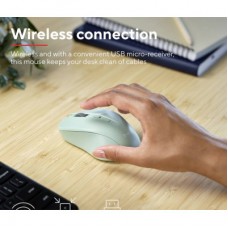 Мышка Trust Mydo Silent Wireless Green (25042) - Фото