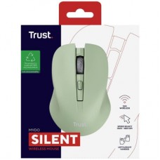 Мышка Trust Mydo Silent Wireless Green (25042) - Фото