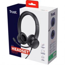 Наушники Trust Ayda PC 3.5mm Black (25087) - Фото