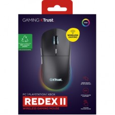 Мышка Trust GXT 926 Redex II Wireless/USB-A/USB-C Black (25126) - Фото