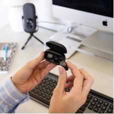 Навушники Jlab JBuds Air Pro Black (IEUEBJBAIRPRORBLK82) - Фото