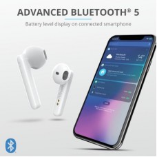 Наушники Trust Primo Touch True Wireless Mic White (23783) - Фото