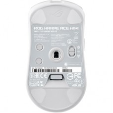 Мышка ASUS ROG Harpe Ace Mini Wireless/Bluetooth/USB White (90MP03Z0-BMUA10) - Фото
