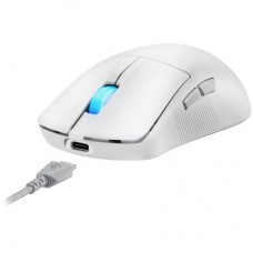 Мышка ASUS ROG Harpe Ace Mini Wireless/Bluetooth/USB White (90MP03Z0-BMUA10) - Фото