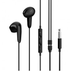 Наушники ColorWay 3.5 mm Wired Earphone Sound Wave Black (CW-WD04BK) - Фото