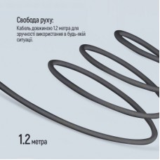 Наушники ColorWay 3.5 mm Wired Earphone Sound Wave Black (CW-WD04BK) - Фото