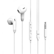 Наушники ColorWay 3.5 mm Wired Earphone Sound Wave White (CW-WD04WT) - Фото